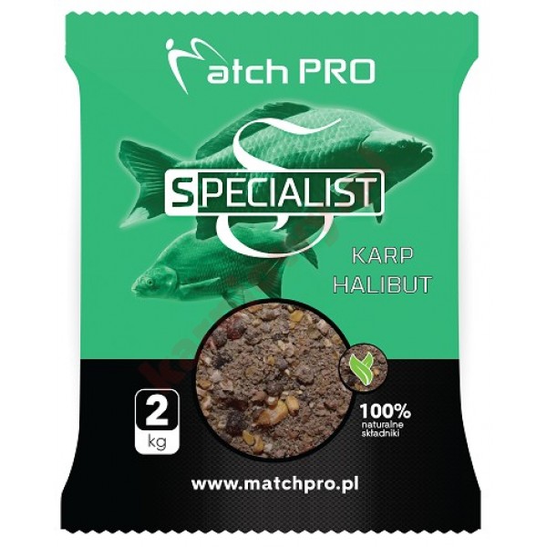 Zanęta specialist karp halibut 2kg