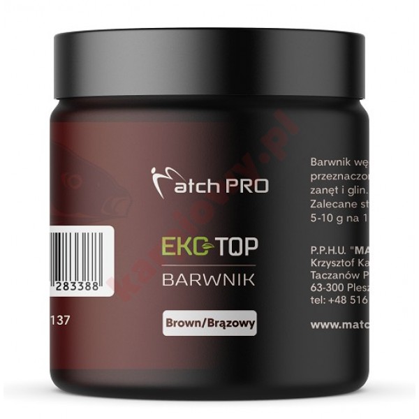Barwnik zanętowy EKO-TOP brązowy 120g