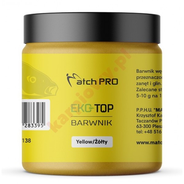 Barwnik zanętowy EKO-TOP żółty 120g