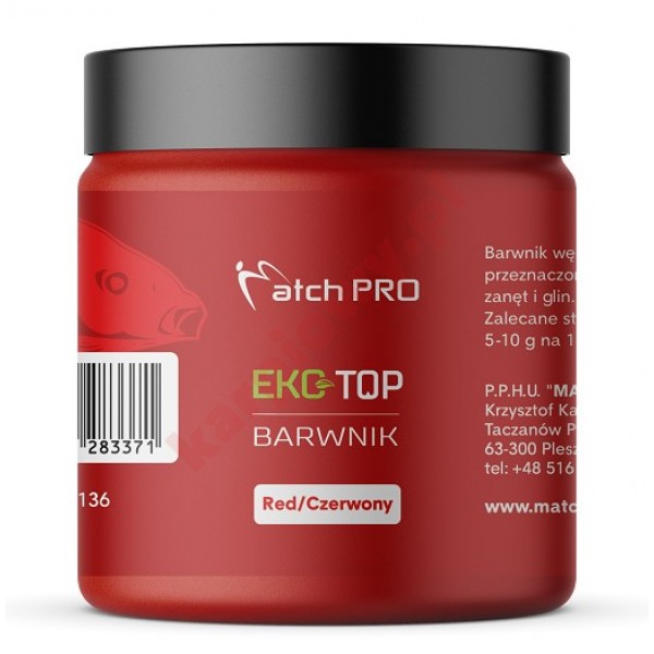 Barwnik zanętowy EKO-TOP czerwony 120g