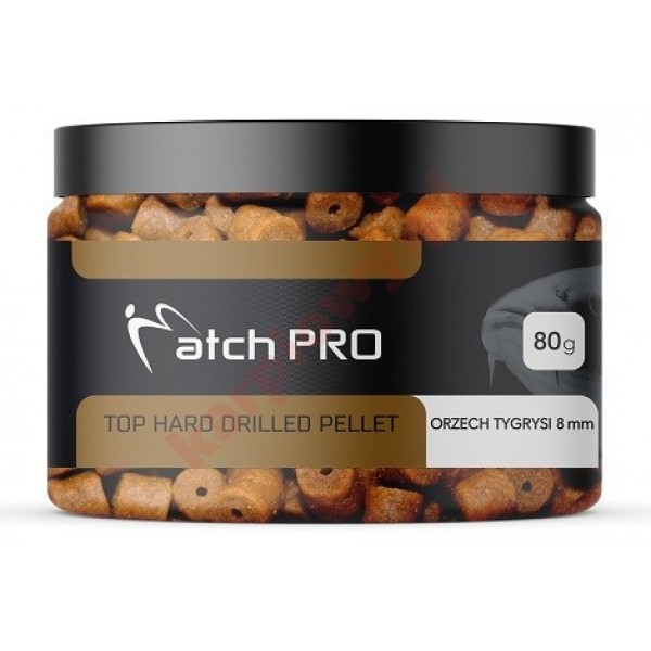Pellet top hard drilled orzech tygrysi 8mm/80g