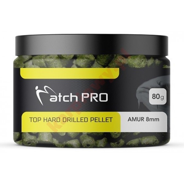 Pellet top hard drilled amur 8mm/80g