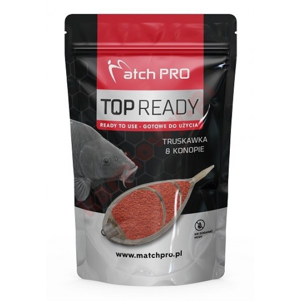 Zanęta ready methodmix truskawka & konopie 700g