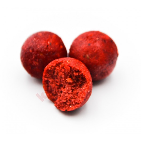 Kulki eco boilies - strawberry 18mm 10kg