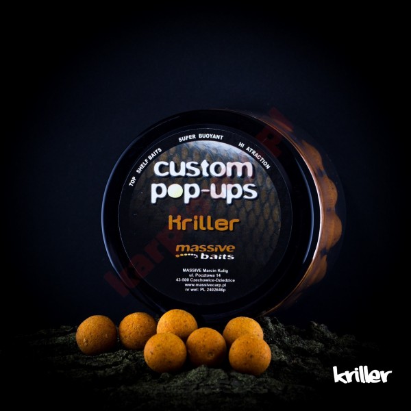 Kulki custom made pop-ups - kriller 18mm/200ml	