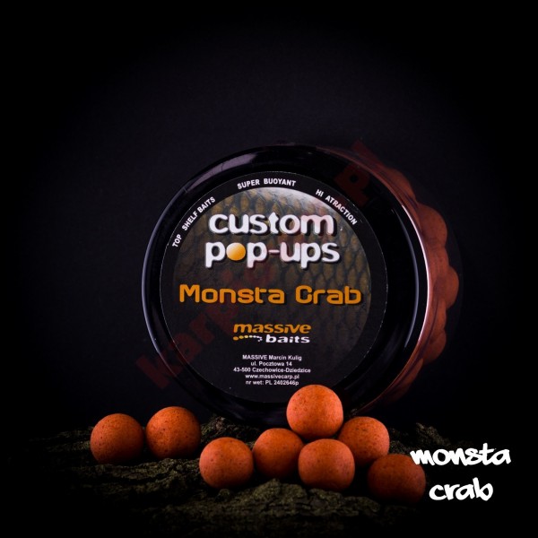 Kulki custom made pop-ups - MONSTA CRAB 14mm/200ml