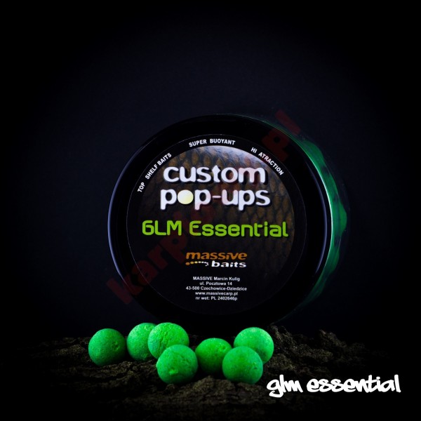 Kulki custom made pop-ups - GLM ESSENTIAL 18mm/200ml