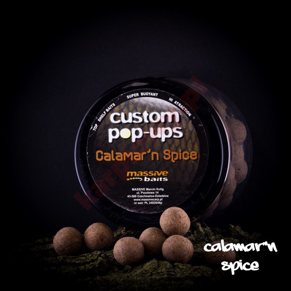 Kulki custom made pop-ups - CALAMAR'N 18mm/200ml