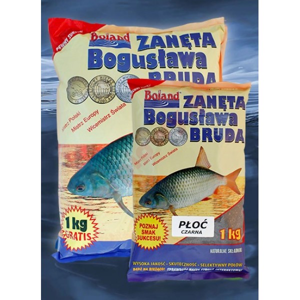 Zanęta popularna - płoć czarna 1kg