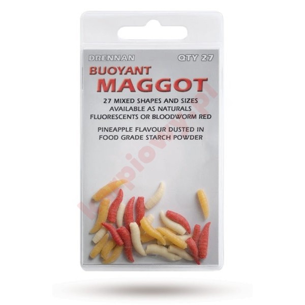 Sztuczny robak naturalny - buoyant maggot