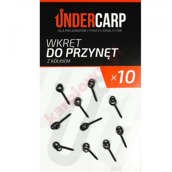 Wkręt do przynęt z kółkiem