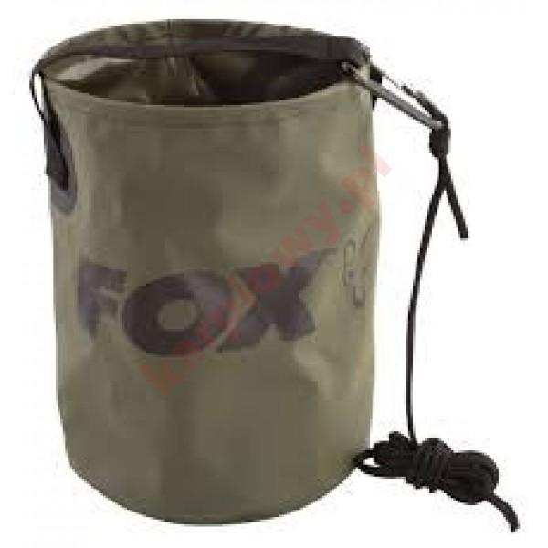 Wiadro składane - collapsable water bucket inc rop