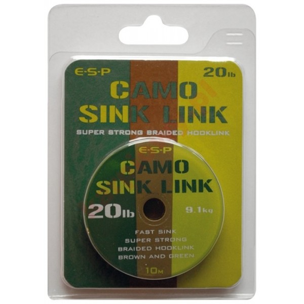 Plecionka - camo sink link brown 15lb / 10m 