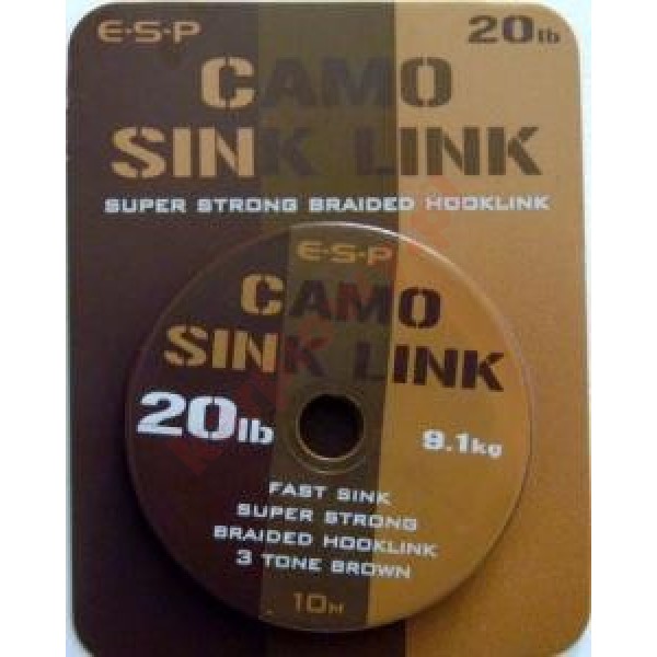 Plecionka - camo sink link brown 20lb / 10m