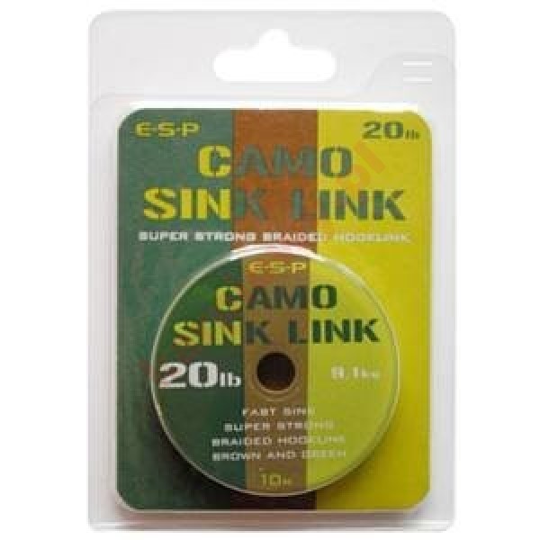 Plecionka - camo sink link brown 25lb / 10m