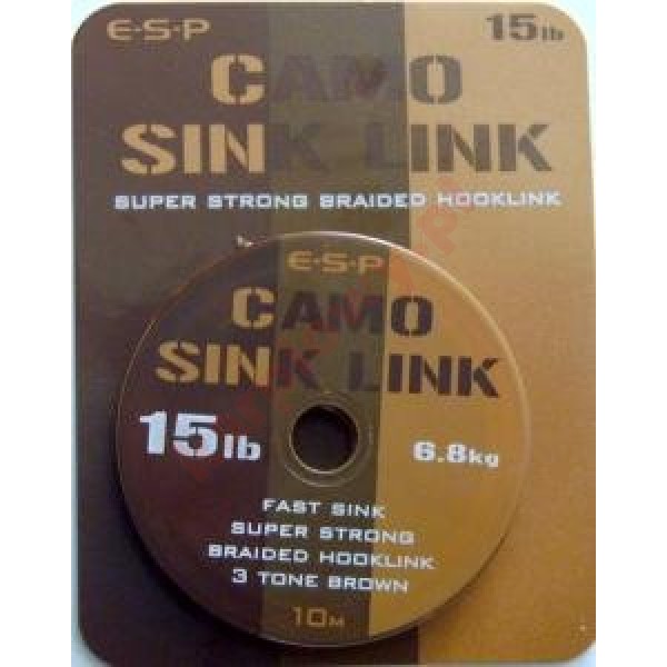 Plecionka - camo sink link green 15lb / 10m
