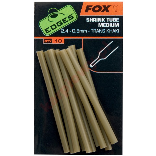 Shrink Tube Medium 2,4-0,8mm Trans Khaki