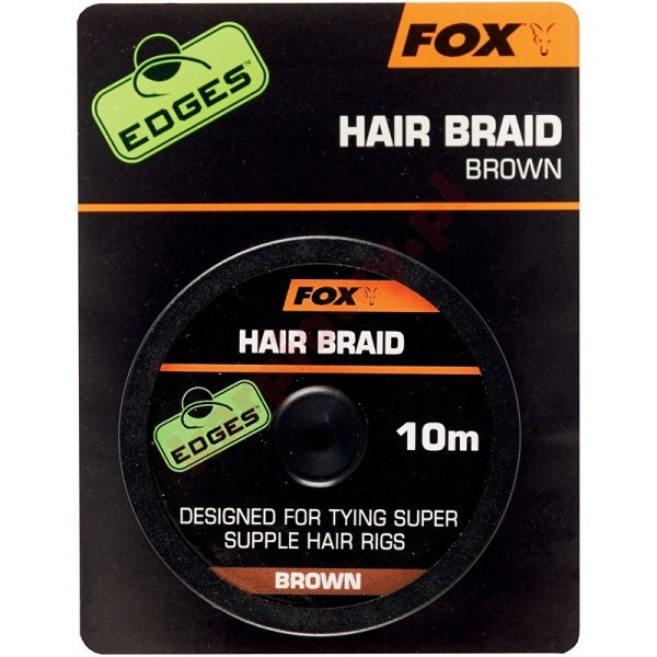 Edges Hair Braid Brown 10m