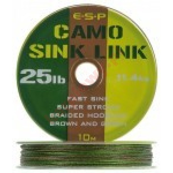 Plecionka - camo sink link green 25lb / 10m