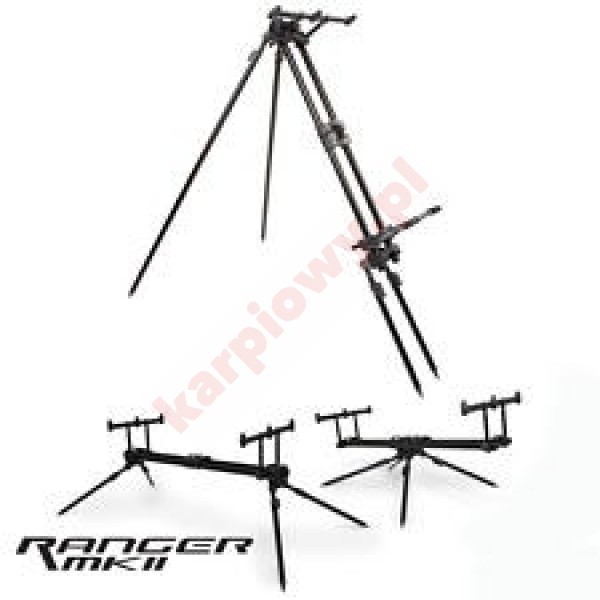Ranger MK2 Pod 3 rod inc case