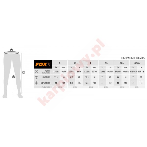 Black Orange LW Jogger - XXLarge Black Orange LW Jogger - XXLarge