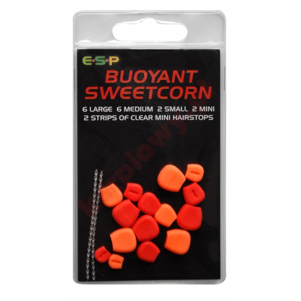 Sztuczna kukurydza - big buoyant sweetcorn red/orange