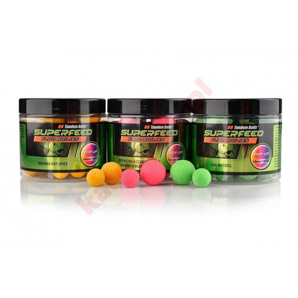 Kulki SF fluo pop-up 14/18mm krewetka & czarny pieprz 200ml