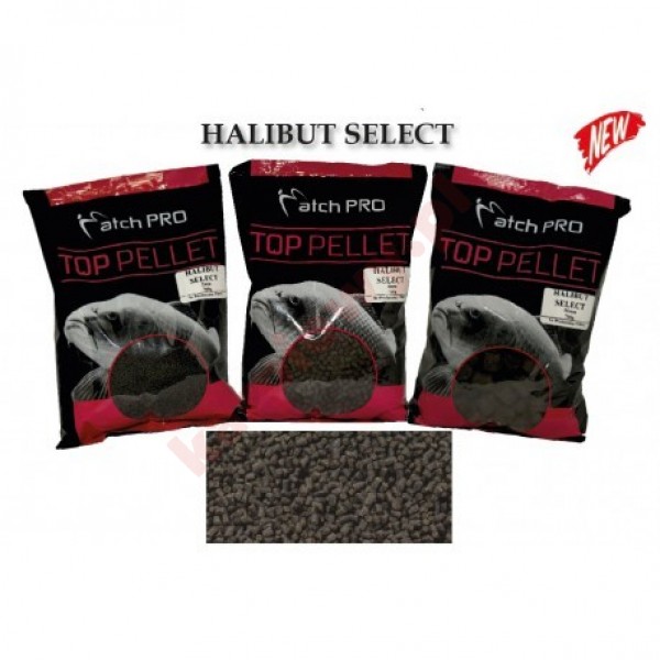 Pellet halibut select 6mm 700g