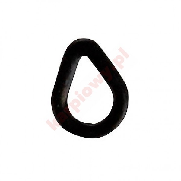 Drop shape steel ring last meter 30szt