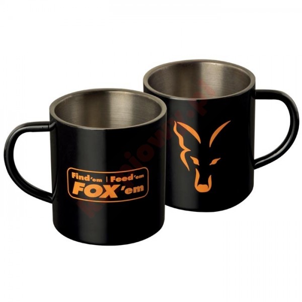 Kubek Stainless Black XL 400ml MUG