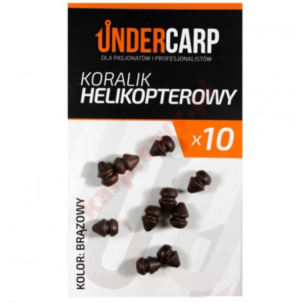 Koralik helikopterowy brązowy