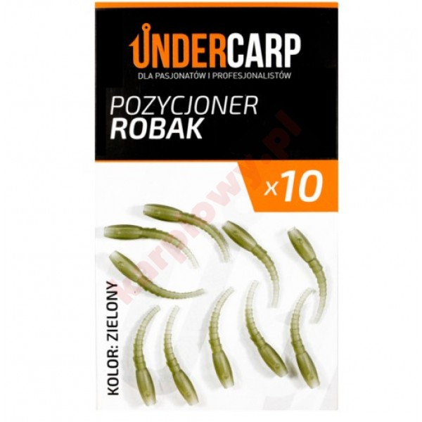 Pozycjoner haczyka robak zielony