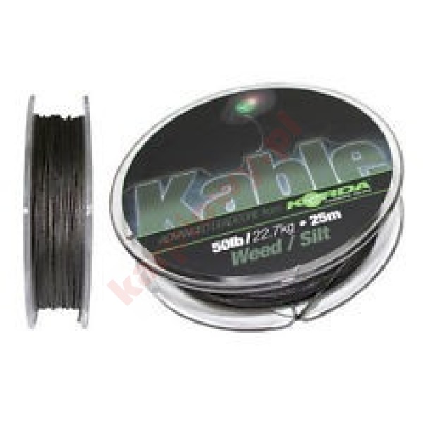 Kable leadcore weed / silt 25m