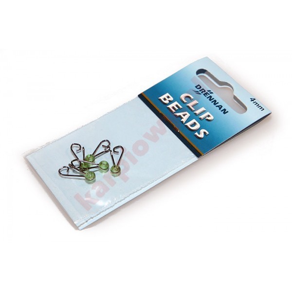 Agrafka ze stoperem - clip bead 4mm 