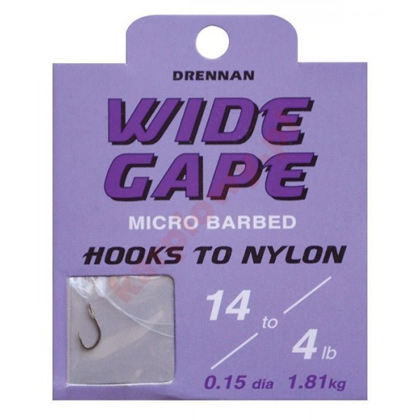 Gotowe przypony - wide gape 18/0,13mm