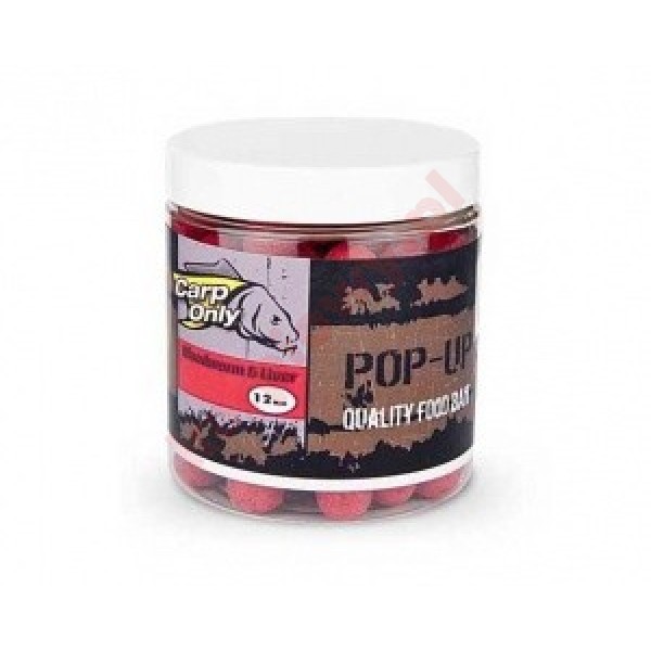 Kulki POP UP BLOODWORM&LIVER 12mm 100g