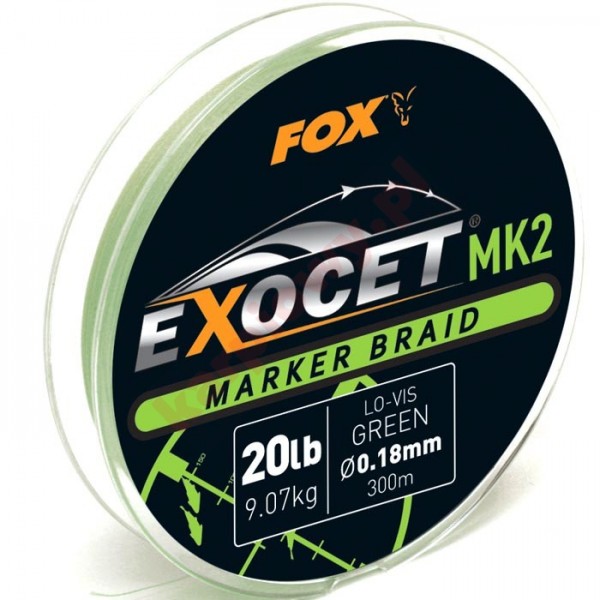 EXOCET MK2 MARKER BRAID 0,18MM 300M 20LB