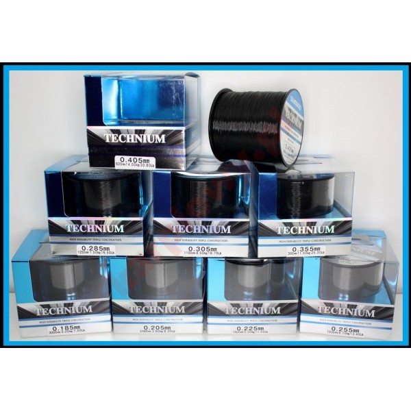 Żyłka technium 0,30mm 1250m 10lb