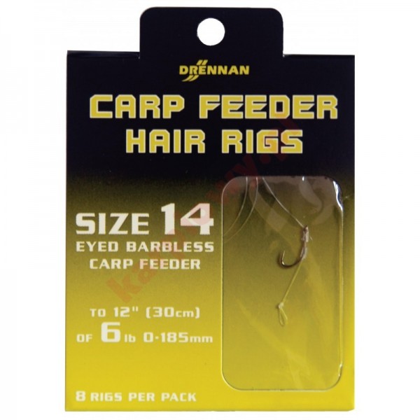 Gotowe przypony - carp feeder hair rigs nr12/0,205mm