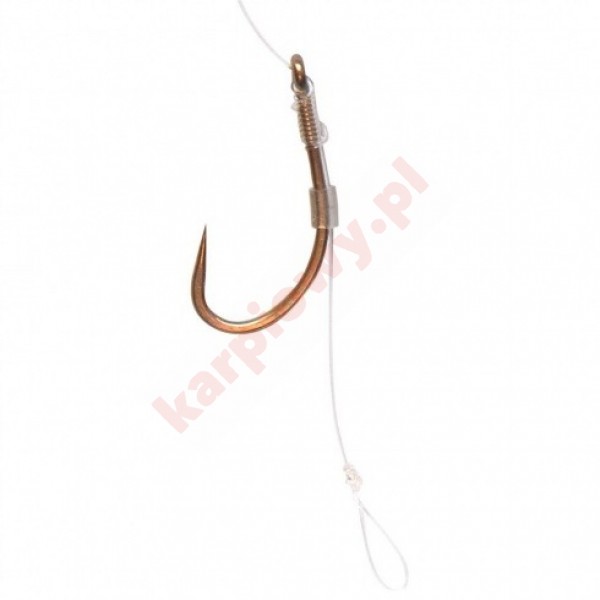 Gotowe przypony - carp method hair rigs  nr12/0,22mm