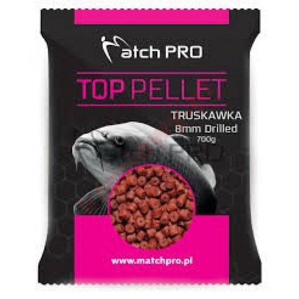 Pellet truskawka drilled 8mm 700g