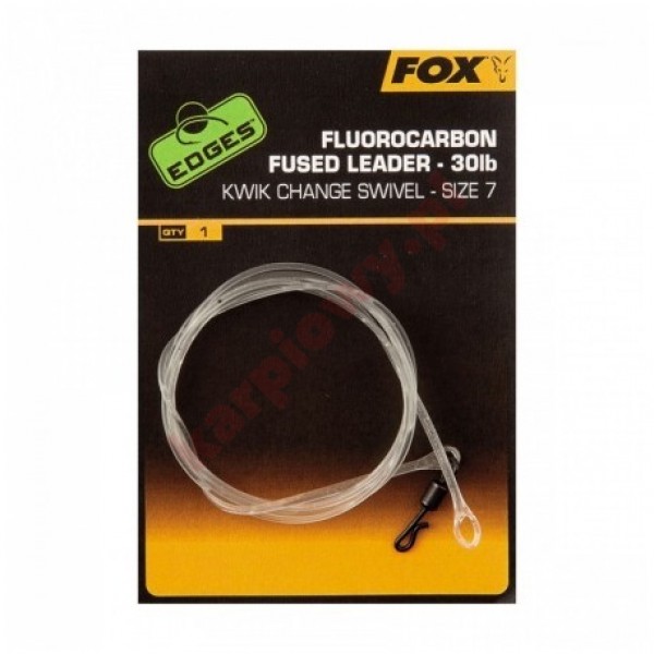FLUOROCARBON FUSED LEADER KWIK CHANGE SWIVEL SIZE 7