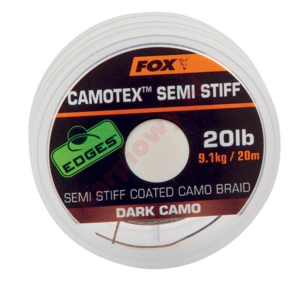 CAMOTEX DARK SEMI STIFF 35lb 20m DARK CAMO
