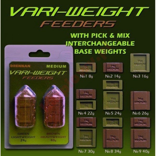 Koszyk - variweight medium 24-40g 2szt.