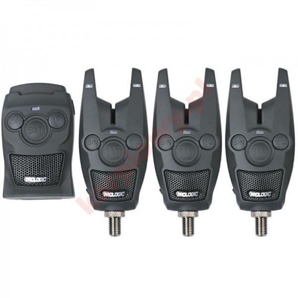 Zestaw sygnalizatorów BAT+BITE alarm blue set 3+1