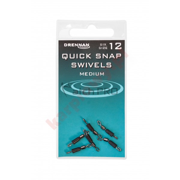 Łącznik - quick snap swivels nr12 6szt.