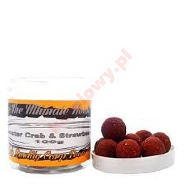 Kulki hook baits - monster crab strawberry 100g 