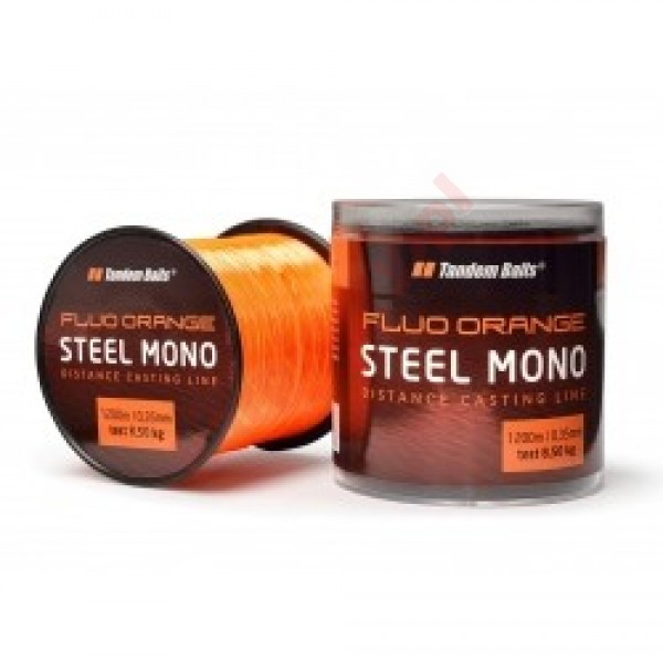 Żyłka steel mono fluo 0,30mm fluo pomarańczowa 600m