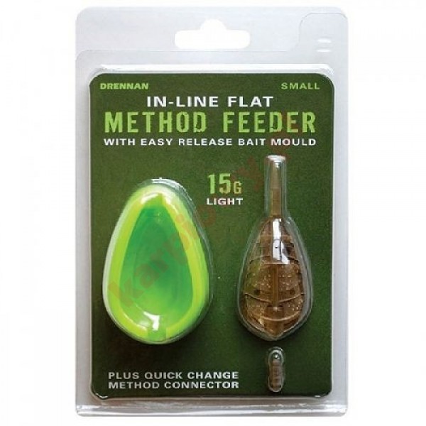 Zestaw flat method feeder small 15g 