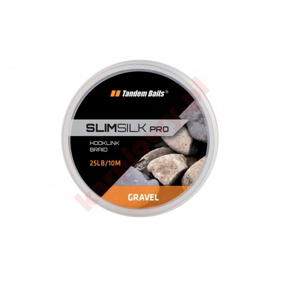 Plecionka slimsilk pro 25lb 10m gravel